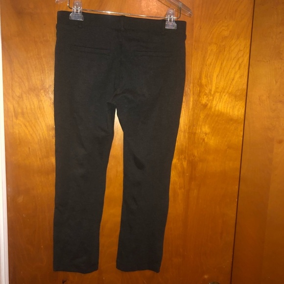 𝅺betabrand dark gray crop pants size small - Picture 2 of 4